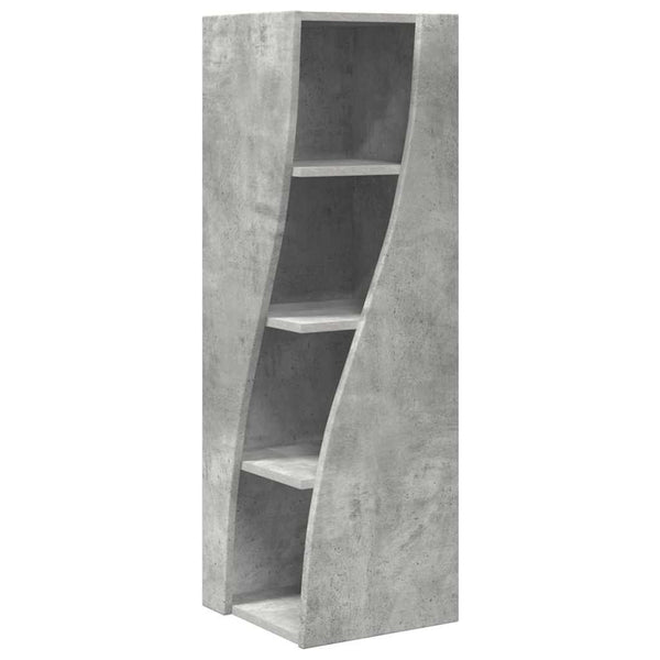 Eckschrank Beton Grau 32x32x102cm