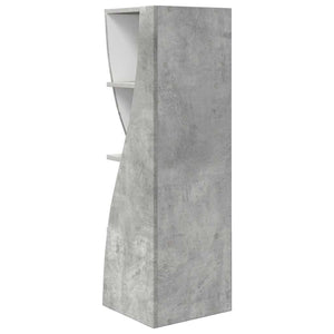 Eckschrank Beton Grau 32x32x102cm