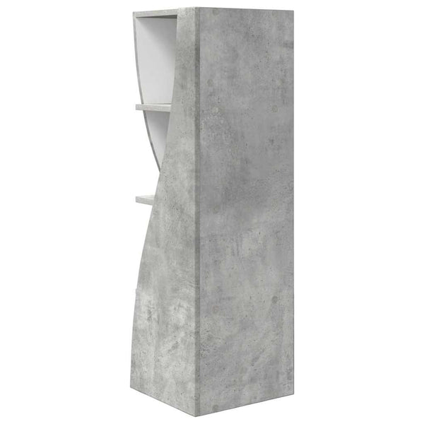Eckschrank Beton Grau 32x32x102cm
