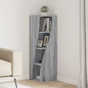 Eckschrank Graues Sonoma 32x32x102cm