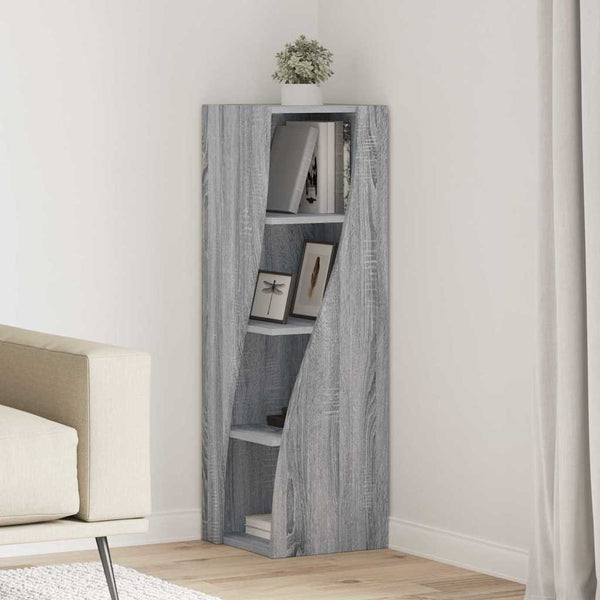Eckschrank Graues Sonoma 32x32x102cm