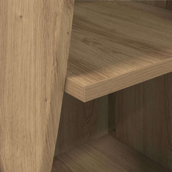 vidaXL Armoire d'angle Chêne Artisan 32x32x102cm Bois d'ingénierie
