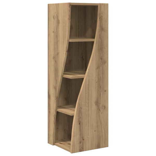 vidaXL Armoire d'angle Chêne Artisan 32x32x102cm Bois d'ingénierie