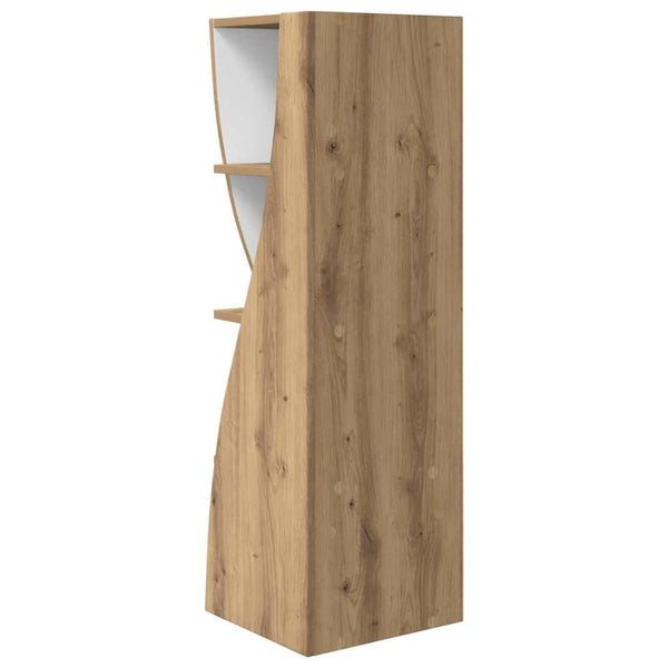 vidaXL Armoire d'angle Chêne Artisan 32x32x102cm Bois d'ingénierie