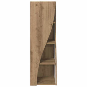vidaXL Armoire d'angle Chêne Artisan 32x32x102cm Bois d'ingénierie