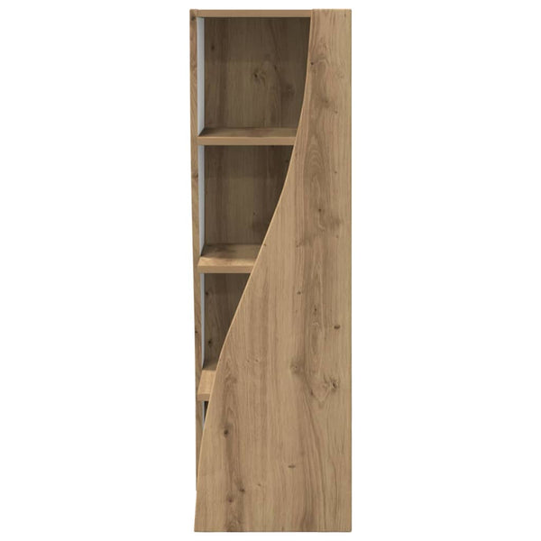 vidaXL Armoire d'angle Chêne Artisan 32x32x102cm Bois d'ingénierie