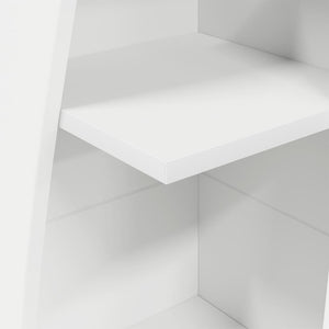 vidaXL Meuble d'angle 27,5x27x140 cm en bois d'ingénierie