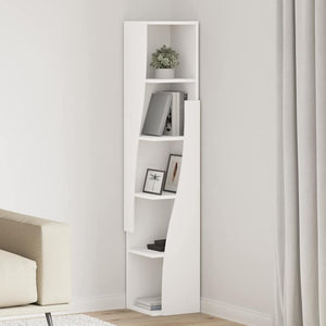 vidaXL Meuble d'angle 27,5x27x140 cm en bois d'ingénierie