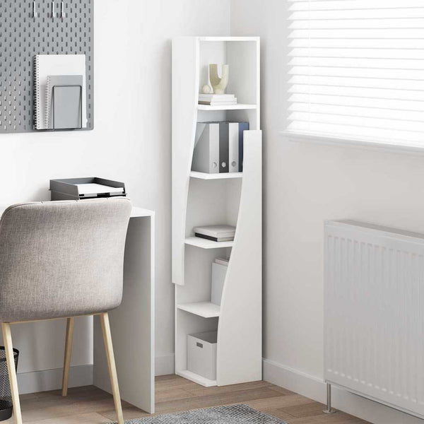 vidaXL Meuble d'angle 27,5x27x140 cm en bois d'ingénierie