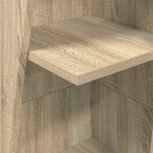 vidaXL Armoire d'angle Chêne Sonoma 27,5x27x140cm Bois d'ingénierie