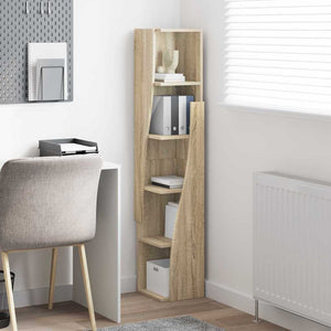 vidaXL Armoire d'angle Chêne Sonoma 27,5x27x140cm Bois d'ingénierie