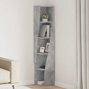 Eckschrank Beton Grau 140cm