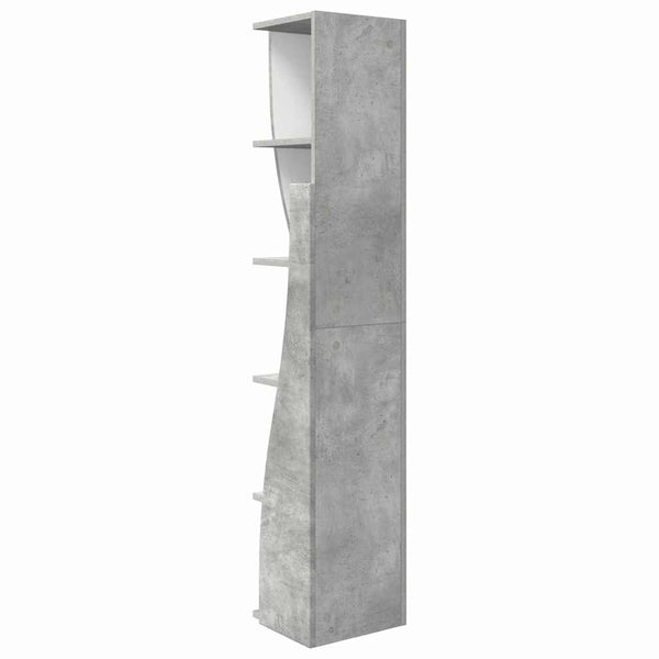 Eckschrank Beton Grau 140cm