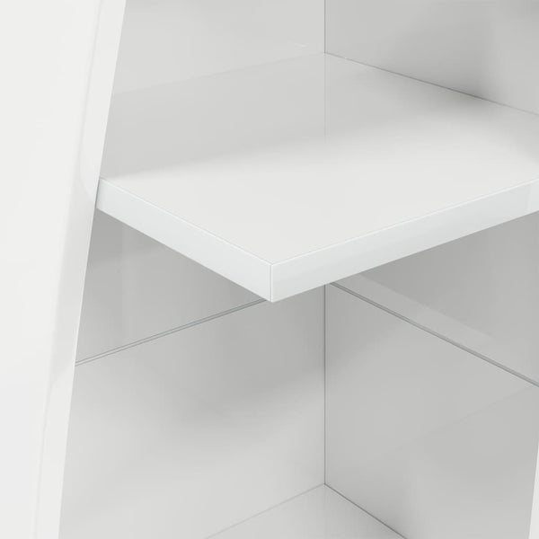 Hochglanz Eckschrank Weiß, 140cm