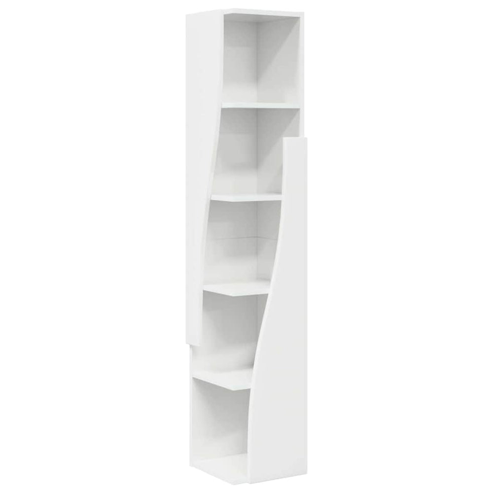 Hochglanz Eckschrank Weiß, 140cm