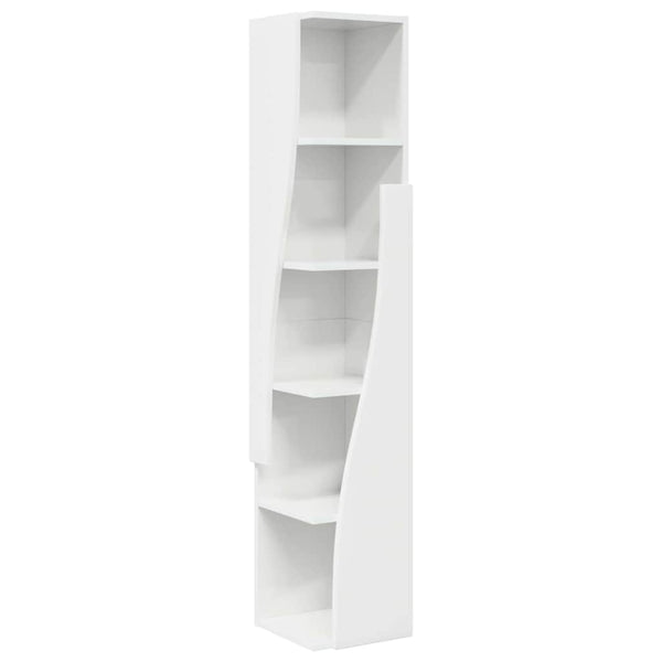 Hochglanz Eckschrank Weiß, 140cm
