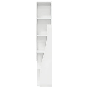 Hochglanz Eckschrank Weiß, 140cm