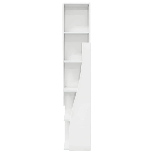 Hochglanz Eckschrank Weiß, 140cm