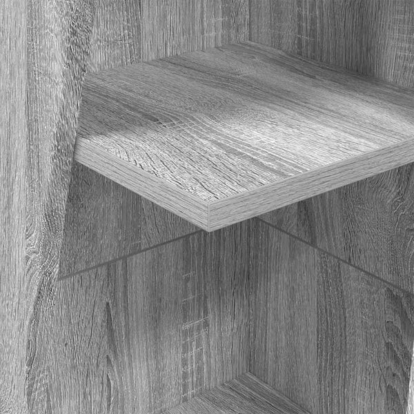 Eckschrank Graues Sonoma 140cm