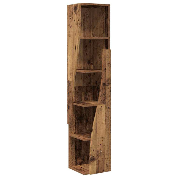 Eckschrank Altholz 27,5x27x140cm