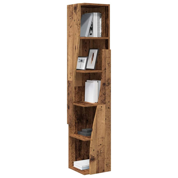 Eckschrank Altholz 27,5x27x140cm