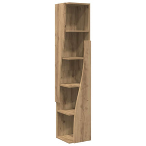 vidaXL Meuble d'angle Chêne Artisan 27,5x27x140cm Bois d'ingénierie
