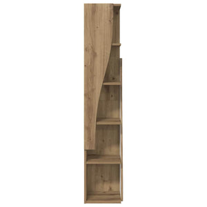 vidaXL Meuble d'angle Chêne Artisan 27,5x27x140cm Bois d'ingénierie