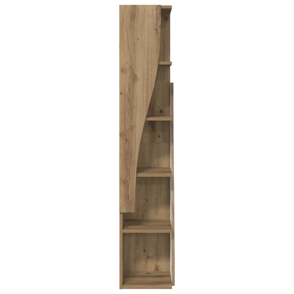 vidaXL Meuble d'angle Chêne Artisan 27,5x27x140cm Bois d'ingénierie