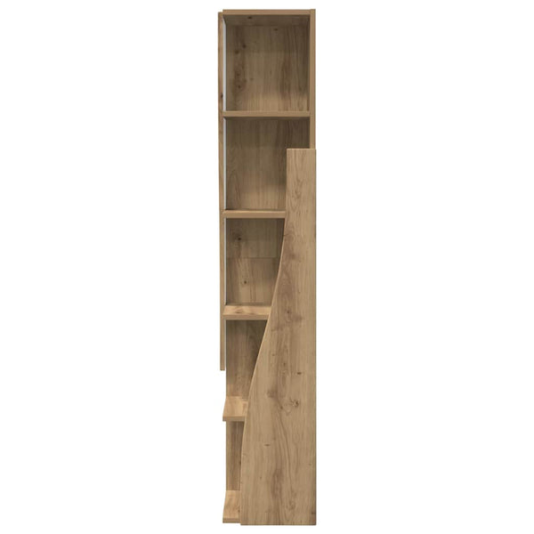 vidaXL Meuble d'angle Chêne Artisan 27,5x27x140cm Bois d'ingénierie