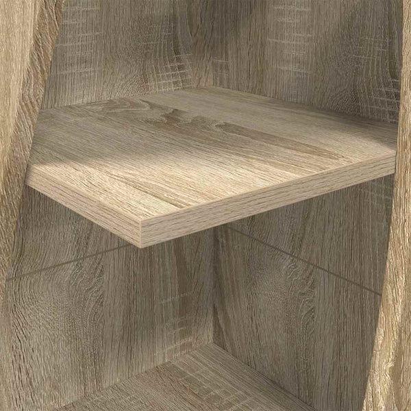 vidaXL Armoire d'angle Chêne Sonoma 32x32x140 cm Aggloméré