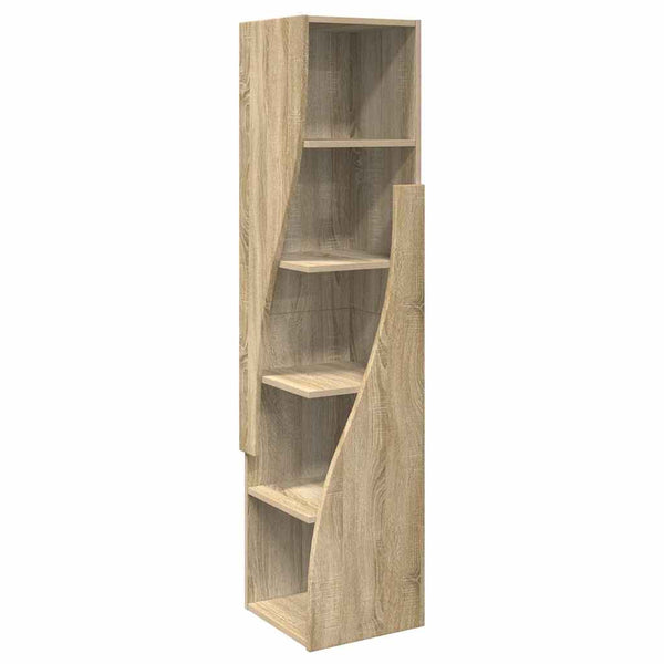 vidaXL Armoire d'angle Chêne Sonoma 32x32x140 cm Aggloméré