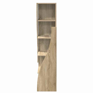vidaXL Armoire d'angle Chêne Sonoma 32x32x140 cm Aggloméré