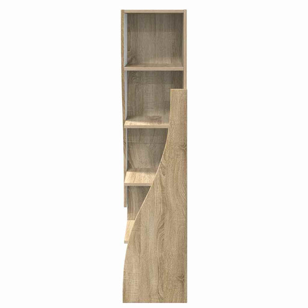vidaXL Armoire d'angle Chêne Sonoma 32x32x140 cm Aggloméré