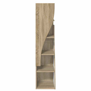 vidaXL Armoire d'angle Chêne Sonoma 32x32x140 cm Aggloméré