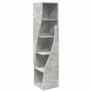 Eckschrank Beton Grau 32x32x140cm