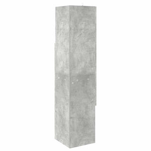 Eckschrank Beton Grau 32x32x140cm