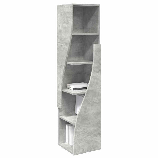 Eckschrank Beton Grau 32x32x140cm