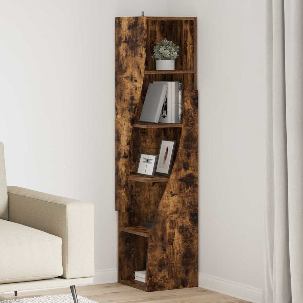 Eckschrank Geräucherte Eiche 140cm