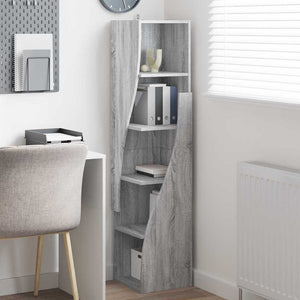 Eckschrank Grau Sonoma 32x32x140cm