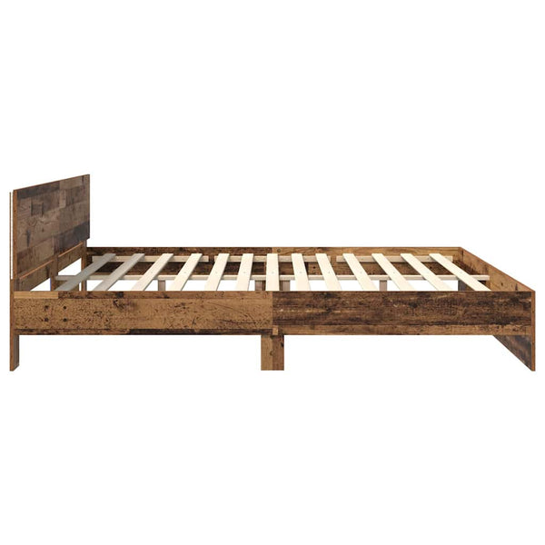 Bettrahmen Altholz 180x200 cm mit LED