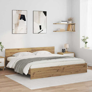 Bettrahmen Artisan-Eiche 180x200 cm