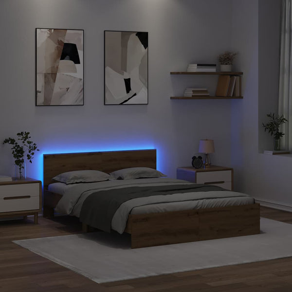 Bettrahmen Artisan-Eiche 150x200 cm