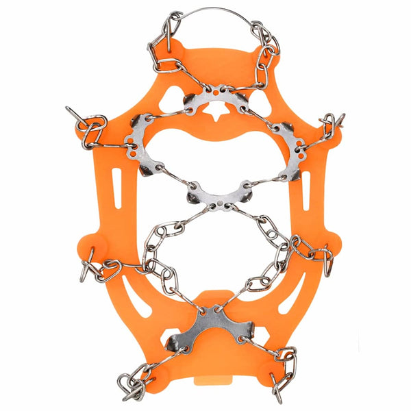 Eiskrallen für Schuhe Orange Größe L