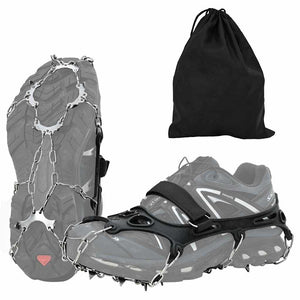 Eiskrallen für Schuhe Schwarz Größe L