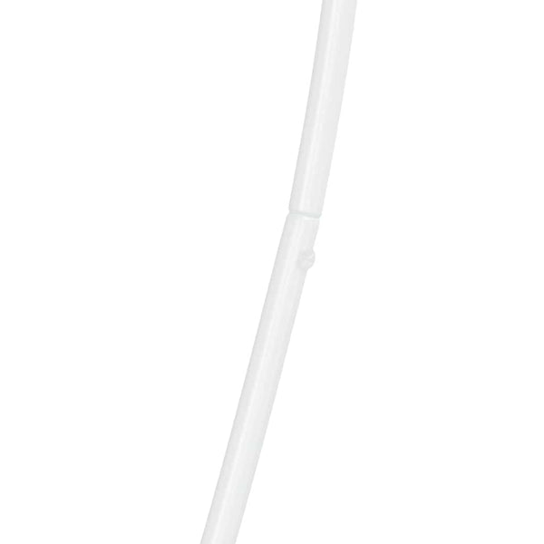 Weißer Hochzeitsbogen aus Stahl