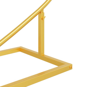 Goldener Hochzeitsbogen Stahl