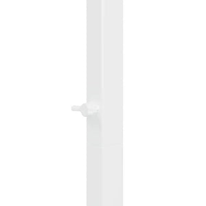 Weißer Hochzeitsbogen Stahl 150x49,5x200cm