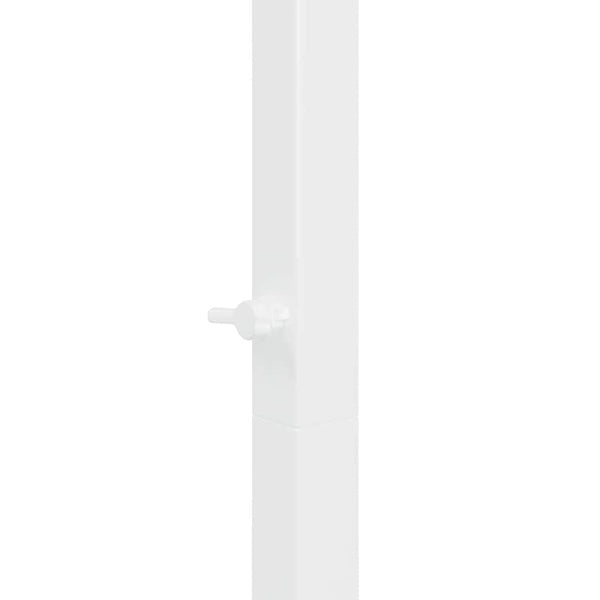 Weißer Hochzeitsbogen Stahl 150x49,5x200cm