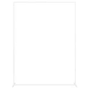 Weißer Hochzeitsbogen Stahl 150x49,5x200cm