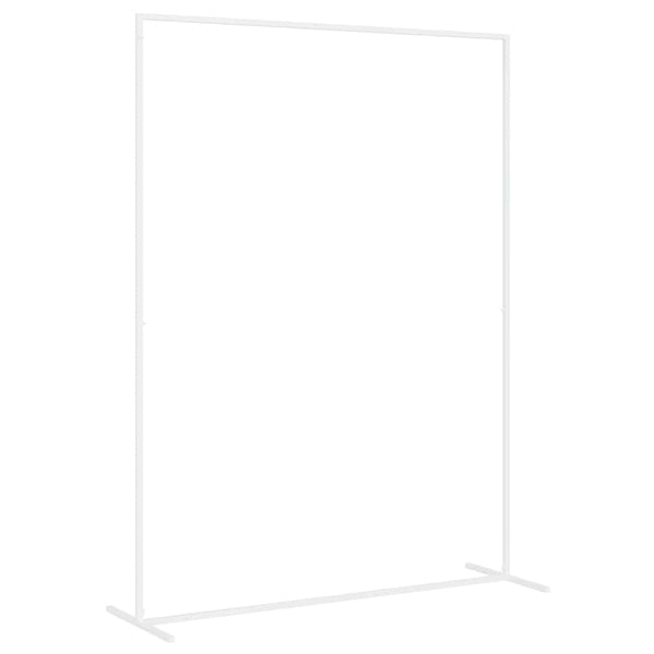 Weißer Hochzeitsbogen Stahl 150x49,5x200cm